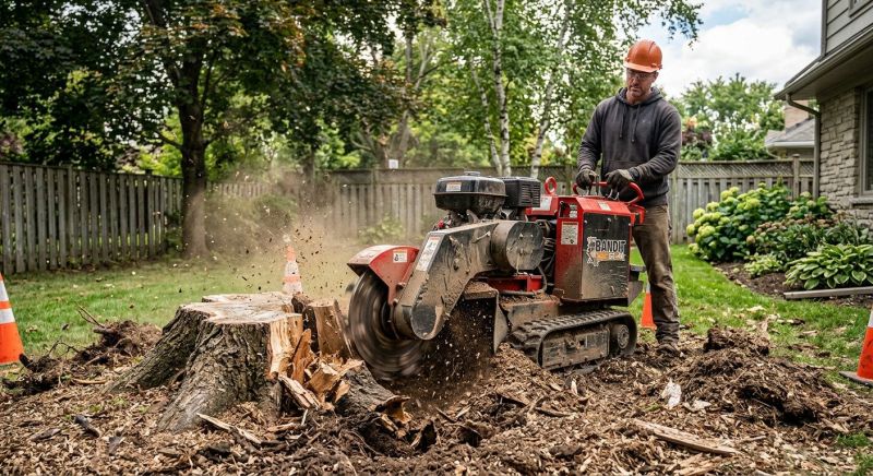 Bush Stump Grinding in Aiken, SC