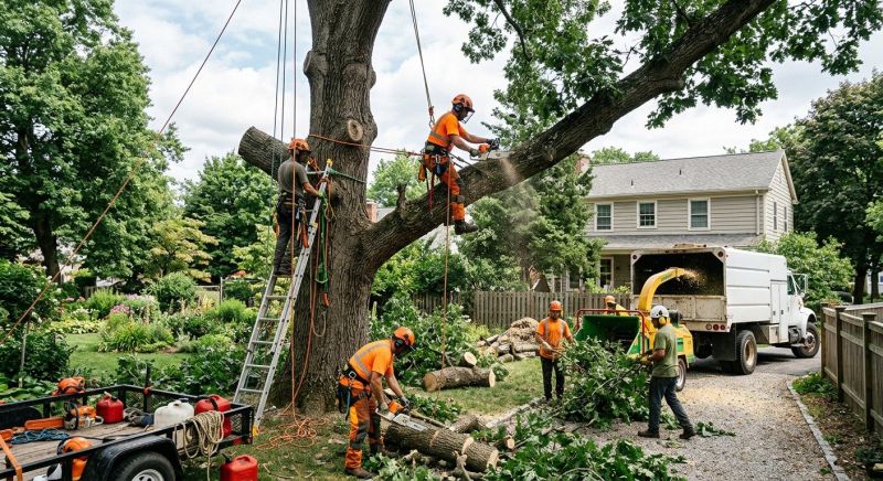 Maple Tree Removal in Bucks County, PA