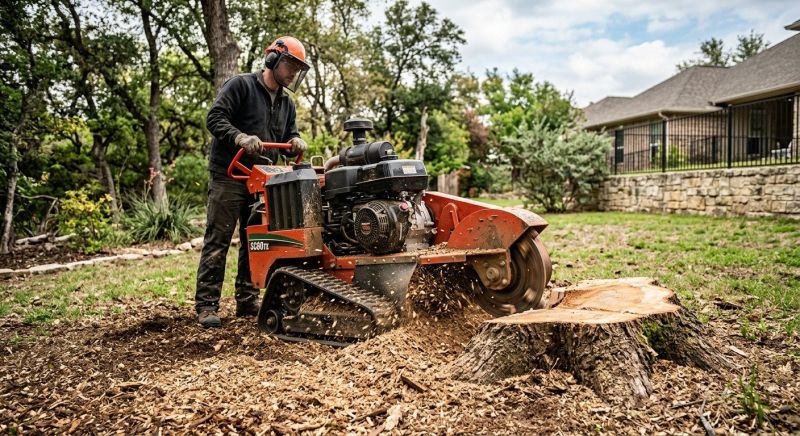 Tree Root Grinding in Aiken, SC